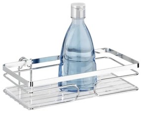 WENKO 20409100 - Poliță PREMIUM din oțel inoxidabil, 24 x 13,5 cm, argintiu