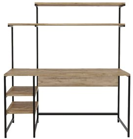 Masă PC Brooklyn (Stejar + Negru). 1073249