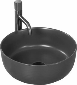 Lavoar gri mat pe blat Rea Brenda 37 cm