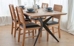 Masă stejar masiv Dining Carla 180x90 cm sau 200x100 cm - 180 x 90 cm