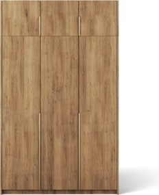Dulap Bregma III Hinged with Top Extension – 148x58x250 cm – Stejar Artisan – Bregma III Hinged Dulap with Top Extension – Varianta 2