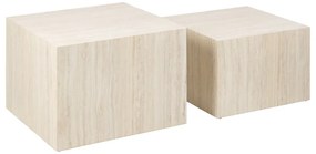 Măsuțe de cafea în set de 2 buc. 58x58 cm Dice - Actona