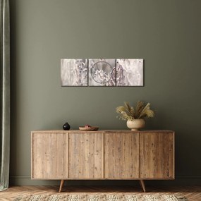 Tablou - Plante (cu ceas) (90x30 cm)