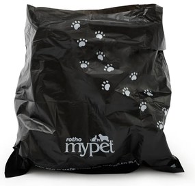 Set de saci pentru litieră pisici negru 4 buc. 11x18 cm Biala – Rotho