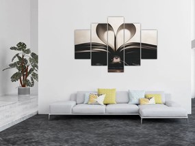 Tablou cu carte (150x105 cm)