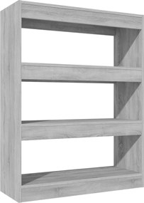 vidaXL Bibliotecă/Separator de cameră stejar 80x30x103cm lemn compozit