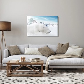 Tablou - Urs polar (90x60 cm)