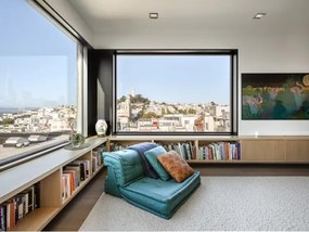 Corp de iluminat LED încastrat SQUARE LED/6W/230V 3000K 12x12 cm lemn masiv frasin APLED