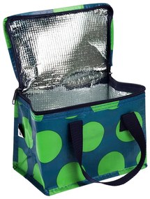 Geantă termoizolantă verde-albastră Spotlight – Rex London