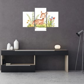 Tablou - Micuțul cerb (90x60 cm)