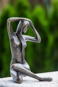 Statuie de bronz moderna Sitting Lady 25x18x18 cm
