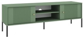 Comodă TV LUE verde/negru