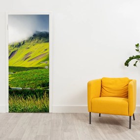 Fototapet pentru ușă - Peisaj montan (95x205cm)