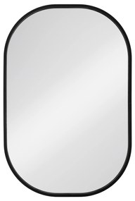 Dubiel Vitrum Luis oglindă 40x60 cm oval negru 5905241012827