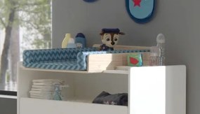 Suport pentru Masă de Înfășat Kiddy, din Pin Masiv, Natural – Vipack