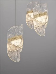 Lustra LED suspendata design decorativ LUCIEN 2700K