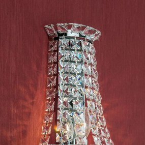 Aplica de perete cristal Swarovski AMBASSADOR crom