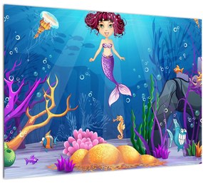 Tablou - Sirenă (70x50 cm)
