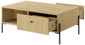 Masuta de cafea in decor stejar SCANDI 2S