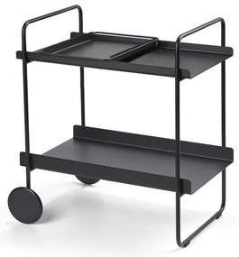 Măsuță de servire cu roți din metal 40.5x61 cm A-Cocktail – Zone