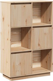 vidaXL Dulap înalt, 74x35x117 cm, lemn masiv de pin
