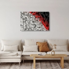 Tablou - 3D hexagoane (90x60 cm)