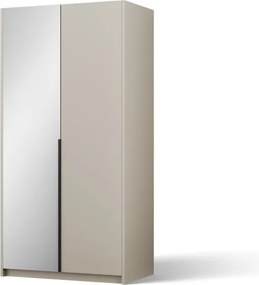Dulap Alera II Hinged – cu oglindă – 100x58x204 cm – Cașmir – Alera II Hinged Dulap – Varianta 1