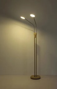 Globo 58504-2SSA-LED cu dimmer Lampă de podea SILVIO 2x6,5W/230V 2700/3350/4000K bej