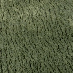 Blană verde-închis sintetică 80x150 cm Faroe Wool Look Fur – Flair Rugs