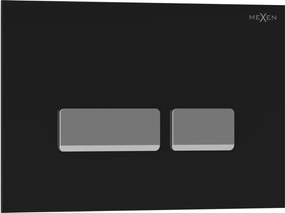 Mexen Tex 07 buton de spălare, negru - 6107-02