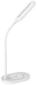 Lampă LED dimabilă tactilă cu încărcare fără fir OCTAVIA LED/7W/230V albă