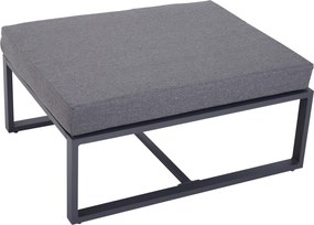 Outsunny set de mobilier de grădină 6 piese, canapele și scaune aluminiu, poliester, sticlă, gri pentu 4–5 persoane | Aosom Romania