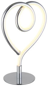 Lampă LED de masă Globo 28054C AMORE LED/6W/230V crom lucios