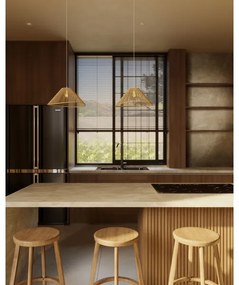 Lustră pe cablu MAXLIGHT P0577 AMALFI 1xE27/15W/230V d. 45 cm bej