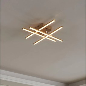 Eglo 901104 - Plafonieră LED LASANA LED/20,5W/230V aurie