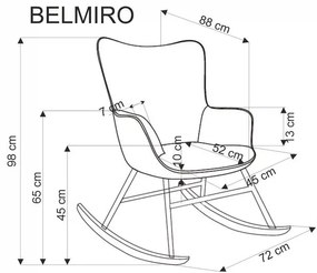 Balansoar BELMIRO crem