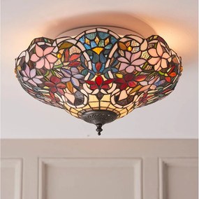 Endon 70709 - Plafonieră Tiffany SULLIVAN 2xE27/60W/230V Ø 40 cm