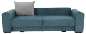 Canapea foarte spatioasa, albastru, mentol, gri deschis, GILEN BIG SOFA