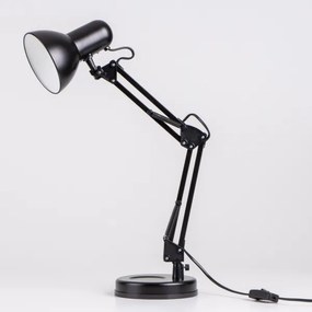 Lampă LED de masă ROMERO 1xE27/10W/230V neagră Brilagi