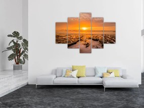 Tablou cu apus de soare (150x105 cm)