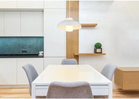 Lustra/ Pendul design modern LOWE alb