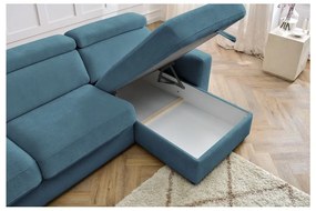 Colțar albastru extensibil (cu colț variabil) Monaco – Bobochic Paris