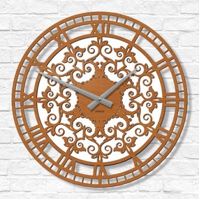 DUBLEZ | Ceas de perete din lemn - Ornamente