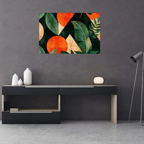 Tablou - Motive naturale geometrice II. (90x60 cm)