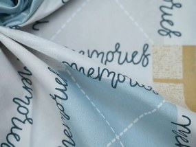 Lenjerie din microfibra GALDAR albastru Dimensiune lenjerie de pat: 70 x 80 cm | 140 x 200 cm