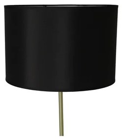 Lampadar TEGOLA 1xE27/60W/230V negru/auriu