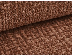 Colțar cărămiziu extensibil/cu spațiu de depozitare Kalena – Makamii