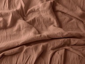 Fata de perna muselina MUSSARI 45x45 cm, maro deschis