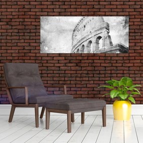 Tablou - Carte poștală de epocă a orașului N⁰1 (120x50 cm)