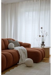 Colțar teracotă (cu colț pe partea dreaptă/cu șezlong) Shell – Miuform